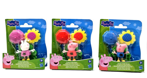 Peppa pig muddy puddle figure - muddy,