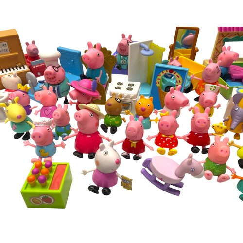 Peppa pig figurine giocattoli - peppa,