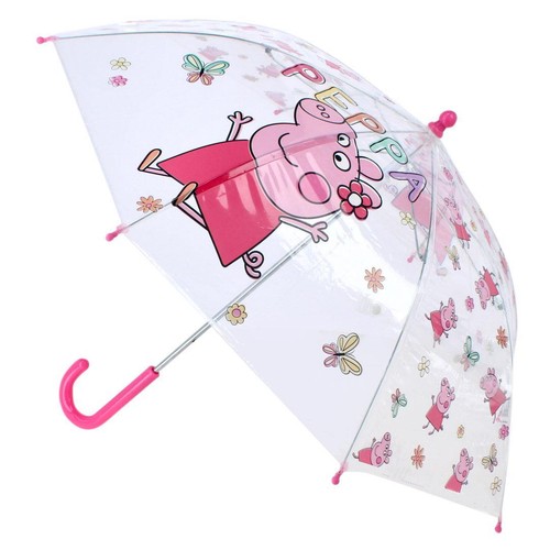 Ombrello con bastone peppa - ombrello,