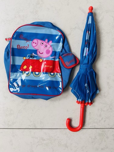 Zaino george pig - george, rosso
